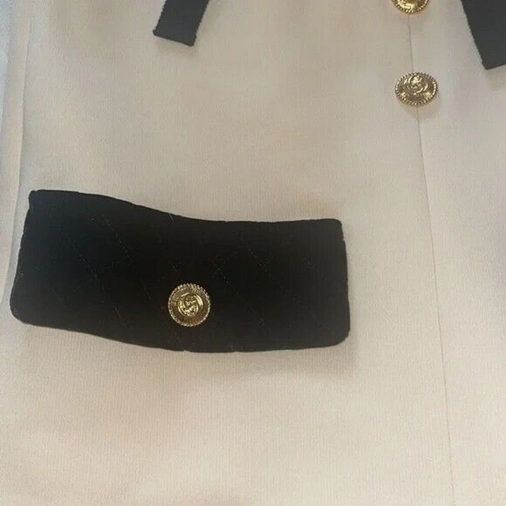 NWT. $3600 GUCCI Floral-appliquéd cady mini dress XXS - Picture 15 of 16